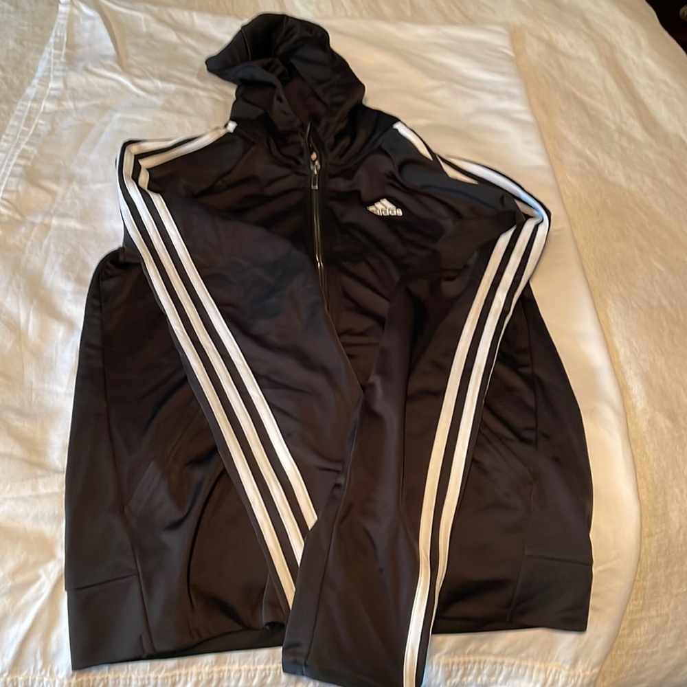 Adidas three strip jacket